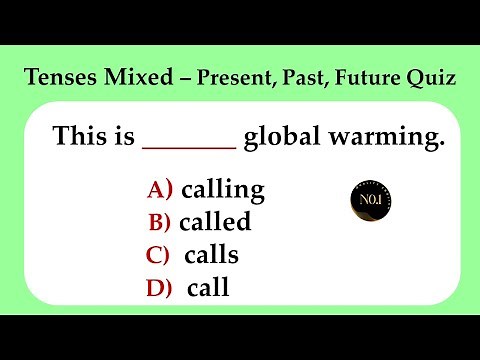Mixed Tenses Quiz | Present, Past, Future Mixed Grammar test | 15 Questions | No.1 Quality English
