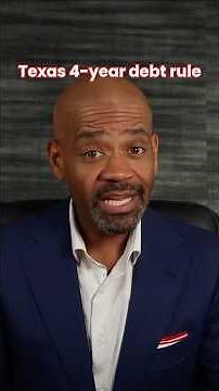 Texas Debt Expires in 4 Years?