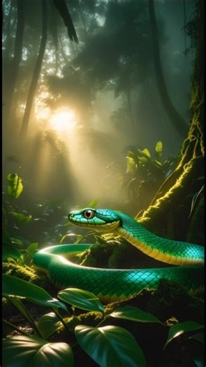 “Hollywood Discovery | The Rarest Snake in the Amazon Jungle 8K Cinematic)#shortsfeed #snake#shorts