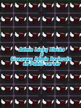 Admin lucky blocks?? #vacuumforbrainrots #brainrots #roblox #robloxindonesia #trending #pakgm