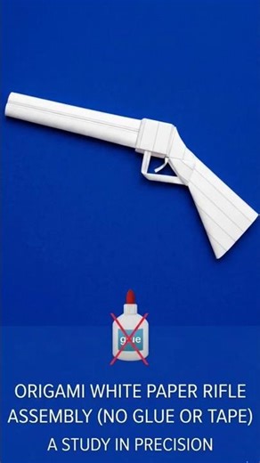 DIY Paper Gun: Actually Shoots! 🔫 #shorts