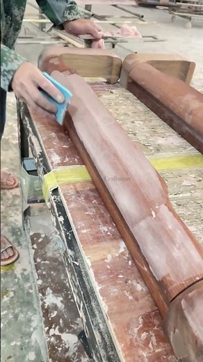 The process of using wood putty powder