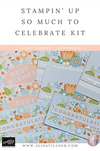 1.6K views · 12 reactions | So Much to Celebrate Kit #stampinup #cardmakingkit | Alisa Tilsner Stampin Up Independent Demonstrator | Facebook