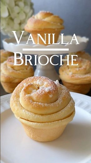 Ad | Vanilla Brioche Recipe 🤍