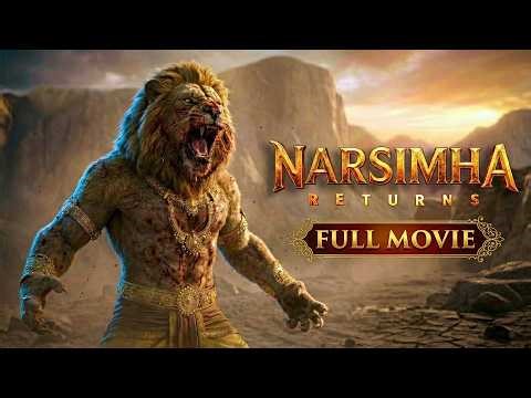 NARSIMHA (2026) Full Movie | Lord Vishnu's Most POWERFUL Mahavatar ALIVE in Kaliyuga? AICinematic 4K