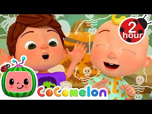 PEEK-A-BOO: Funny Halloween Tricks 🎃 CoComelon Nursery Rhymes & Kids Songs | 2 HOURS | After School