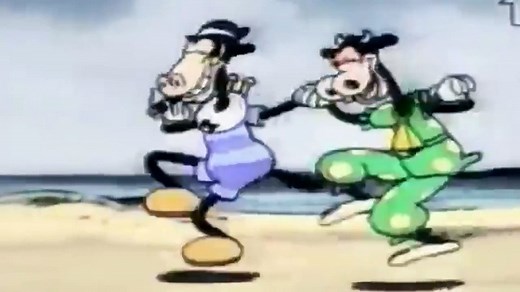 Mickey Mouse,Minnie Mouse,Pluto The Beach Party