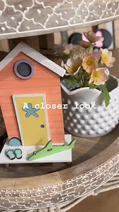 7.3K views · 127 reactions | Are you ready for summer? I know I am!  How fun are these cute beach huts! ☀️️⛱️ they fit perfectly on my tier tray stand too! #coastaldecor #beachvibes2024 #woodcrafts #tieredtraydecor | Amber Strong DIY | Facebook