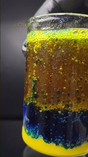 Lava Lamp Experiment at Home | Amazing Chemistry Reaction | Science Reel #shorts