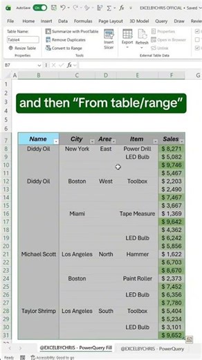 This is how to fill empty cell in Excel