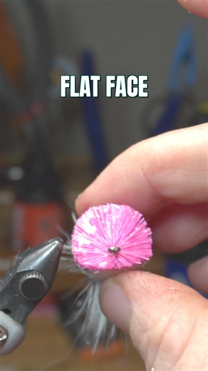 Flattening a Deer Hair Popper Face with Solarez Flex UV Resin
