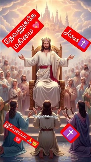 Glory to God song Tamil Bible whatsapp status✝️#promise#trending#shorts#Jesuschrist#music