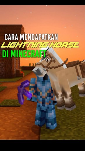 Tutorial Kuda Super Cepat di Minecraft