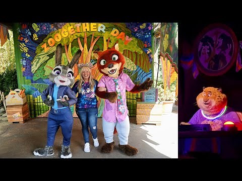 NEW Zootopia: Better Zoogether at Disney's Animal Kingdom! FULL EXPERIENCE & Surprise Meet & Greet!