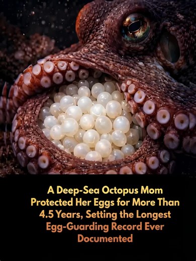 ENGR JOSIAH COLLINS CHINAZA (COLLINS TECH EMPIRE) on Instagram: "An octopus mother will guard her eggs for 4 years —never leaving or feeding. And that makes her one of the most devoted parents on the planet. Scientists observed this in a deep-sea species called Graneledone boreopacifica. And what they found was almost unbelievable. After laying her eggs, the female octopus gives up everything. She stops hunting. She stops moving. Her only job becomes protection. Her brain essentially shuts down,