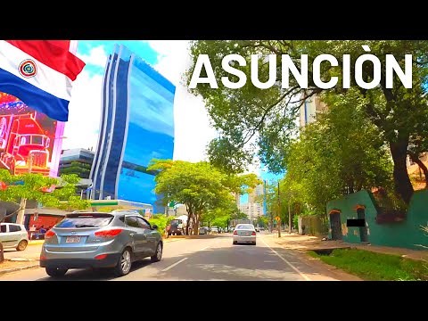 ASUNCIÒN Video Tour in Paraguay 2023 🇵🇾 4K Driving Tour in Paraguay