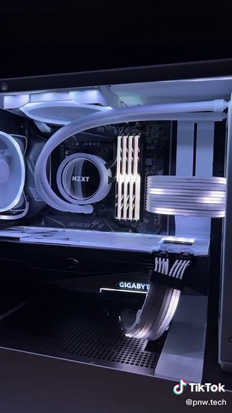 Lian Li Strimer RGB Cables Installation in NZXT H510 Elite Case