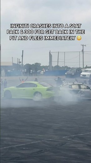 bro said I’m outta here 😂but the scat started it tho … #viral #viralshorts #drifting #cars #crash