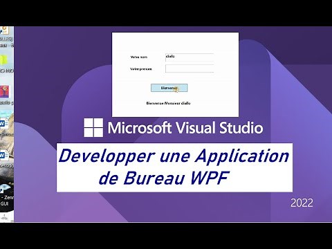 Programmation Orientée Objet débutants C# - Application de bureau avec WPF