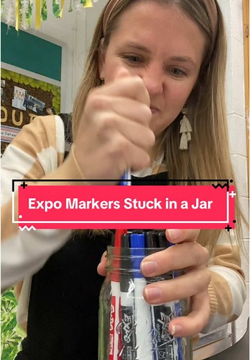 How to Remove Expo Markers Stuck in a Jar