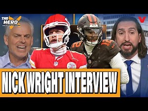 Colin Cowherd & Nick Wright DEBATE NFL playoff predictions, Shedeur, Chiefs Eagles | THE HERD
