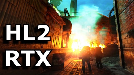 Half-Life 2 RTX looks incredible visual upgrade