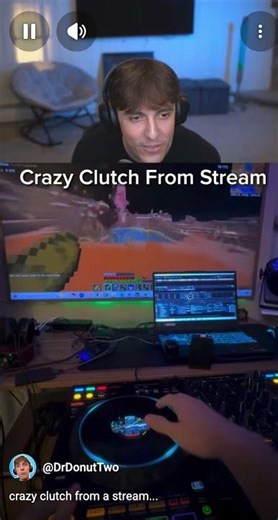 DrDount Watches Technoblade Clutch Up! 🤯 #minecraft #technoblade #technobladeneverdies
