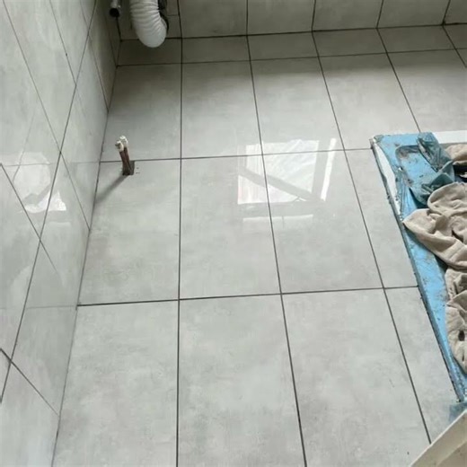 Tiling the Bathroom Before the Full Install Begins