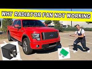 WHY FORD F150 F-150 RADIATOR FAN DOES NOT WORK, FAN DOES NOT TURN ON 2014 2013 2012 2011 2010 2009