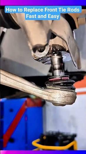 How to Replace Front Tie Rods Fast and Easy #shorts #mechanic #automobile