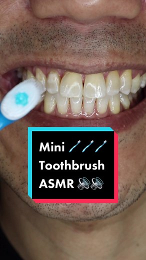 Mini Toothbrush ASMR - Relaxing Sounds for Brushing Teeth