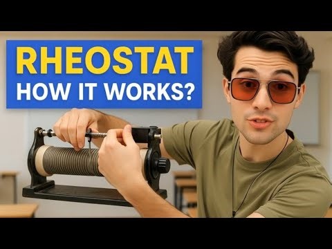 What is a Rheostat? | Physics Experiment & Explanation | 2nd year | wire wound variable resistor