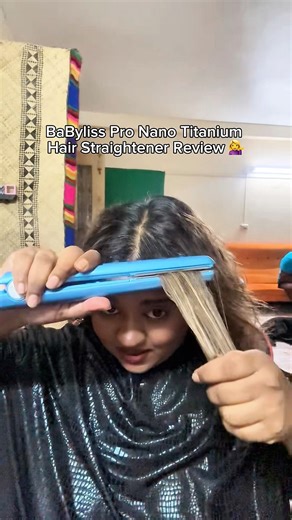 56K views · 803 reactions | Is the BaByliss Pro Nano Titanium Hair Straightener from Amazon worth it? | Shania Singh | Facebook