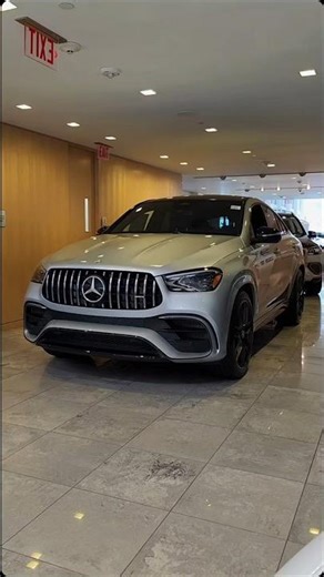 🤍 2025 Mercedes-AMG GLE 63 S Coupe in Cirrus Silver Metallic available today at Rallye Motors!