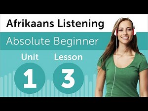 Afrikaans Listening Practice - Calling the South African Doctor's Office