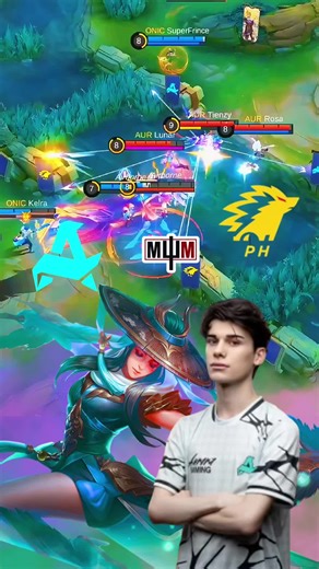 Tienzy's Fanny Mastery in Onic PH vs Aurora Türkiye