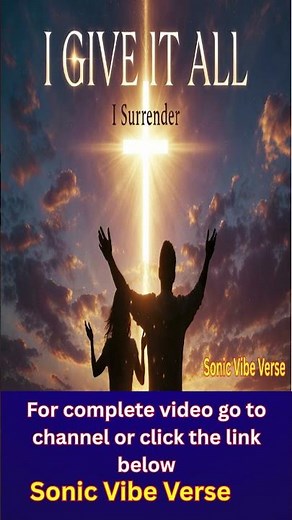 I Give It All Powerful Surrender Worship Male & Female Duet