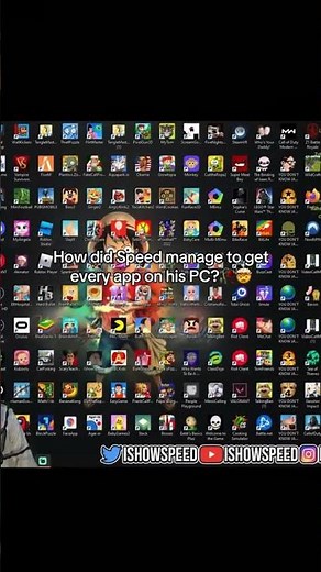 How Did IShowSpeed Install EVERY App On His PC?! 😳💻 #ishowspeed