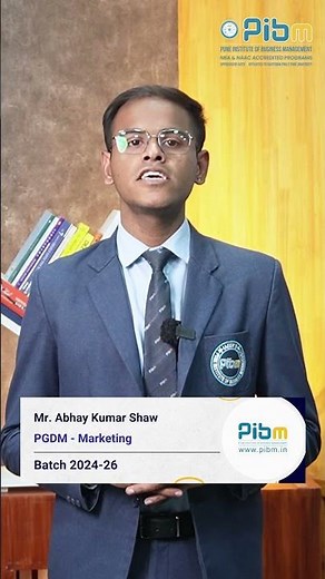 PIBM to Altum Credo | Management Trainee | PGDM Marketing | Batch 2024–26