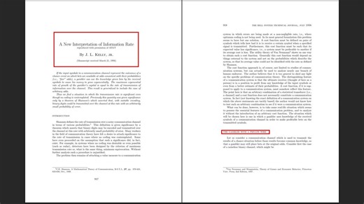 This 1956 Bell Labs paper is the foundation of every $1B hedge fund. A blackjack player used it to make $800,000,000. Renaissance, Citadel & Jane Street still run on it.10 pages. The single most useful research paper you can find in open access. Bookmark & read tonight.