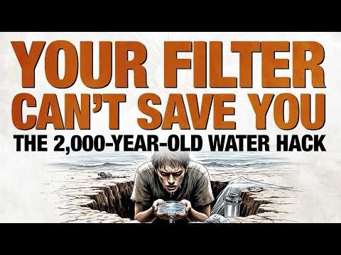 Filters Can't Remove Salt — The Solar Still That Turns Seawater or Urine Into Fresh Water