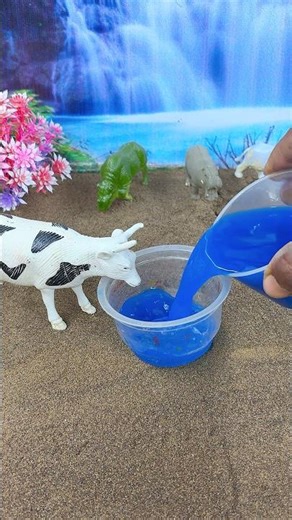 DIY Water Pump System for Animals 😱 Mini Motor Pump drinking water cow | #shorts #youtubeshorts