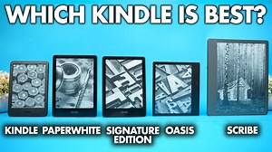Watch Kindle Paperwhite vs Oasis vs Scribe vs Basic - Comparison on Amazon Live