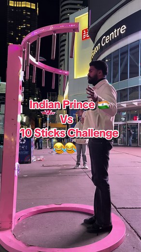 Indian Prince vs 10 Sticks Challenge | Epic Gaming Fun
