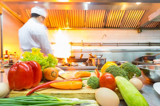 Preventing and responding to burns in kitchen environments