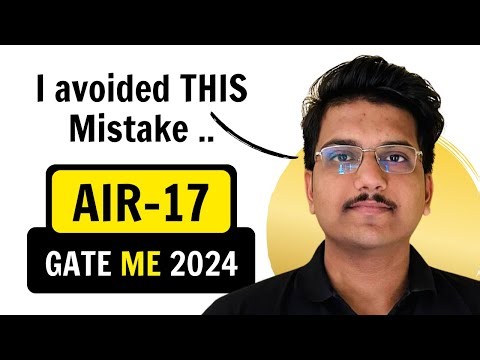GATE AIR-17 (ME) Superb Strategy & Tips | Topper from Exergic Video Course