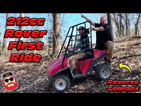 212cc E-ton Rover UTV Ep3 ~ First Ride
