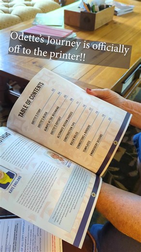 1.1K views · 37 reactions | UPDATE!! Odette's Journey is finally off to the printer and should be ready to ship very soon. We are VERY excited to share all the hard work that has gone into this book. https://www.kayeengland.com/odettes-journey/ | Kaye England Publications | Facebook
