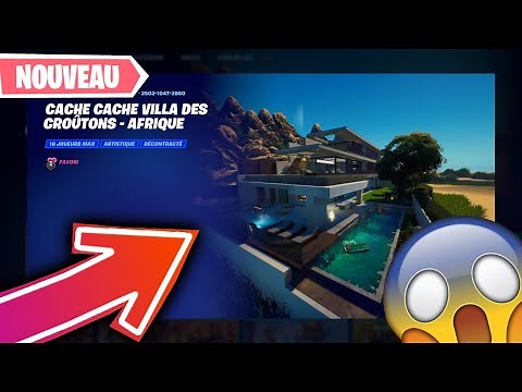 CACHE CACHE FORTNITE La Villa des Croûtons en Afrique du Sud