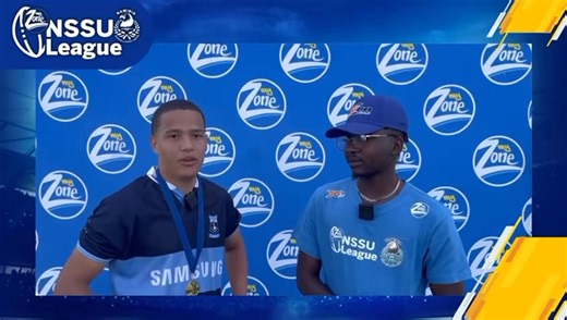 3.5K views · 19 reactions | ️ O’shea Strauss, captain of WHS U/19, reflects on their hard-fought 49–41 victory over WHK Gym U/19 at the NSSU Rugby Finals, Hage Geingob Stadium.  Relive the games: https://oneuptwo.com/channelshowsMy_Zone_League #MZNSSU #MZNSSURugby #NSSRLeague #NSSU #MyZone #liverugby #NTV #oneuptwo #FutureStars #NSSRFinals #Rugby | My Zone | Facebook